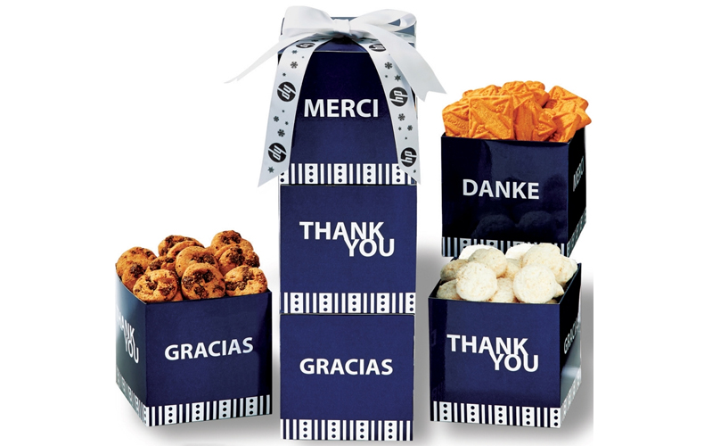 Thank Cube Cookie Tower Thank Cube Cookie Tower